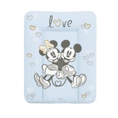 CEBA Skötunderlägg mjuk för byrå (50x70) Disney Minnie & Mickey Blue