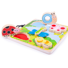 Tidlo Sensorische Puzzel Insecten