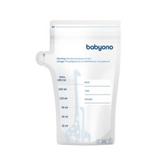 BABYONO Sacos de leite materno 180 ml 30 unid.