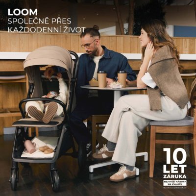 KINDERKRAFT Cărucior sport Loom Black