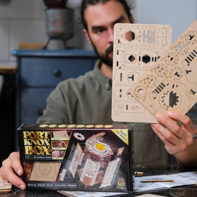 EscapeWelt 3D Holzpuzzle Fort Knox Pro
