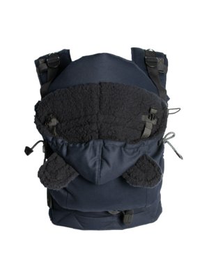 Monkey Mum® Izolirana kapuca za prenosni voziček Carrie - Silver Dark