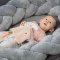 BABYONO Leżaczek i kocyk 2 w 1 Baby Bunny 0m+