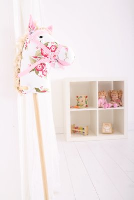 Bigjigs Toys Roze Stokpaard