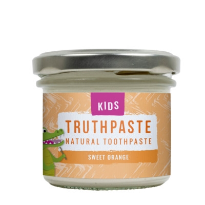 Pasta de dientes natural para bebés naranja dulce, 100 ml