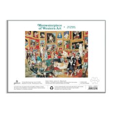 Galison Puzzle Tribuna Uffizi s mačkami 1500 dielikov - poškodený obal