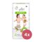 4x BELLA HAPPY Pants Einwegwindelhöschen 4 Maxi (8-14 kg) 44 Stk