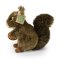 Rappa Écureuil en peluche avec noisette 17 cm ECO-FRIENDLY