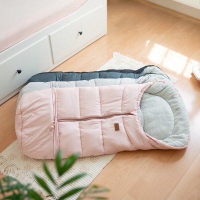 PETITE&MARS Kočárek sportovní Airwalk2 Perfect Black + PETITE&MARS fusak Jibot