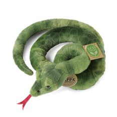 Rappa Plišasta kača zelena 90 cm ECO-FRIENDLY