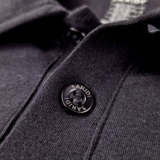 Polo pentru bărbați KR subțire Outlast® - negru