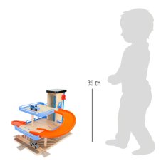 small foot Houten Parkeergarage met Lift