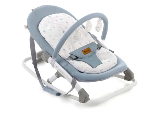 JANÉ Fotel bujany Składany od 0+ do 9 kg, Lazuli Blue