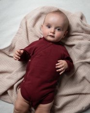 Points d'attache pour bébés, bordeaux