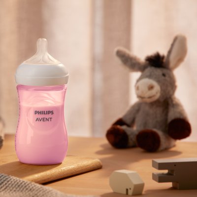 Philips AVENT Fľaša Natural Response 260 ml, 1m+, ružová