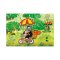 Dino Puzzle Krec Dzień 2x48 elementów