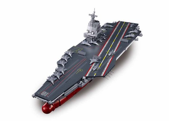 Sluban Model Bricks M38-B1188 Vliegdekschip Fujian