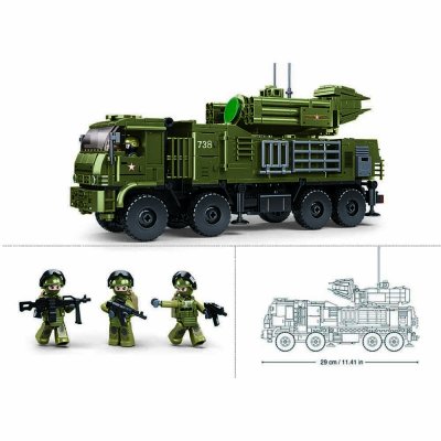 Sluban Model Bricks M38-B1252 Pantsir S1S à l'échelle 1:35