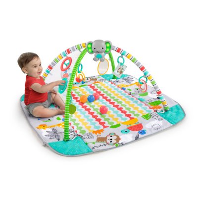 BRIGHT STARTS 5-in-1-Spieldecke nach Ihren Wünschen, Ballspiel ™ Totally Tropical ™ 0 m+