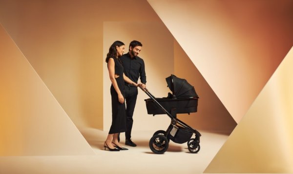 MUUVO Kombikinderwagen Quick SE 2 Sunset Black Set 2in1