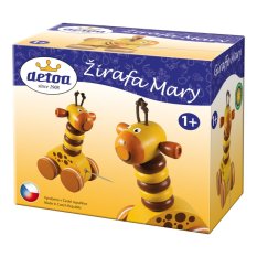 Detoa Žirafa Mary ťahacia hračka