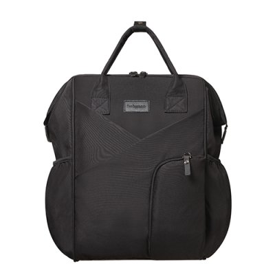 BABYONO Wickeltasche / Rucksack Modern Style black