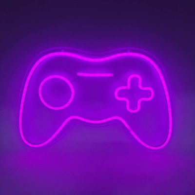 2Kids Toys Lampa LED NEON LIGHT Gamepad