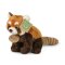 Rappa Panda roșie de pluș 18 cm ECO-FRIENDLY