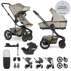 EASYWALKER SET Kinderwagen 4v1 Harvey⁵ Premium Pearl Taupe XXL AIR + CYBEX Aton B2 i-Size