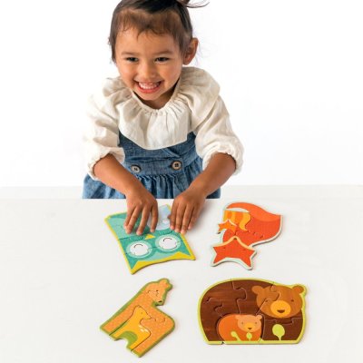 Petit Collage First Puzzle Forest Animals