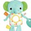 BRIGHT STARTS Elephant Huggin' Lights ™0m+ Melody C-Ring Toy