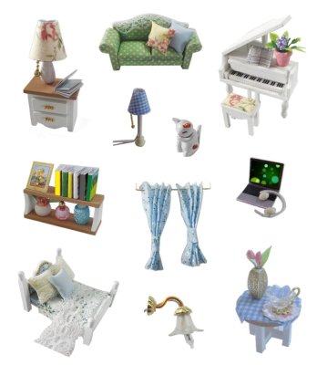 2Kids Toys miniatura da casa de bonecas Lar dos teus sonhos