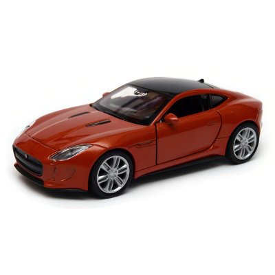 Welly Jaguar F-Type Coupe 1:34 mörkorange