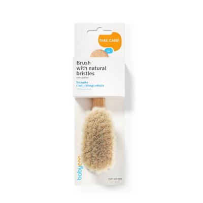 BABYONO Bürste mit Naturborsten