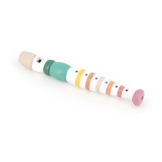 Vilac Flaută din lemn multicoloră cu dungi
