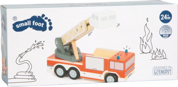 small foot Fire Engine with Rotating Ladder