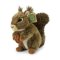 Rappa Écureuil en peluche avec noisette 17 cm ECO-FRIENDLY