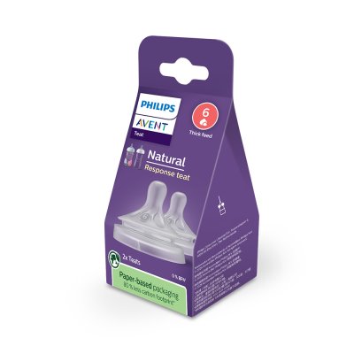 Philips AVENT Smoczek Natural Response 6 do owsianki 6m+, 2 szt