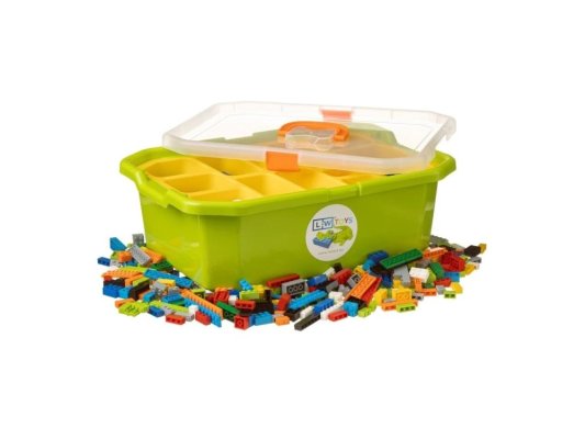 L-W Toys Scatola in plastica + organizer