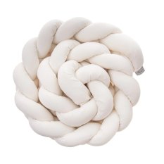 BELISIMA Kinderbettschutz Cop Velvet Ecru 230x15 cm