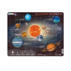 Larsen Edukacyjne puzzle Układ Słoneczny 70 elementów