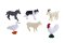 Mojo Mini mundo Animais da quinta conjunto de 6 peças - conjuntos variados