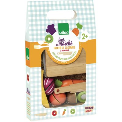 Vilac Holz Lebensmittel Obst und Gemüse