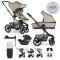 EASYWALKER SET Kinderwagen 4-in-1 Harvey⁵ Premium Pearl Taupe XXL RWS + CYBEX Aton B2 i-Size
