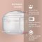 LOVI Silikon-Schnuller dynamisch Prime 18m+ 2Stk. Coconut/Ivory