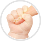 CANPOL BABIES Wooden/silicone teether Lion