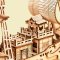 RoboTime Drewniane puzzle 3D Japońska żaglówka