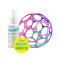 OBALL Brinquedo Oball™ Classic 10 cm rosa/roxo 0m+AQUAINT 100% água de limpeza ecológica 50 ml