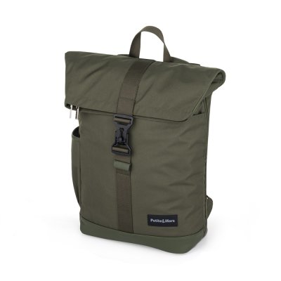 PETITE&MARS Batoh přebalovací na kočárek Jackob Military Green