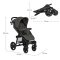 LIONELO Poussette de sport Annet Plus Stone Caramel